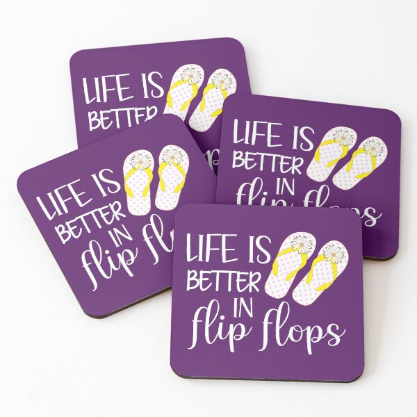 Item preview,  Life Is Better In Flip Flops, Summer Quote designed and sold by DesignHouse07.