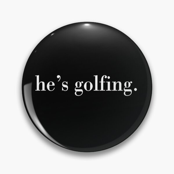 Item preview, He's Golfing designed and sold by eroseaillustrat.