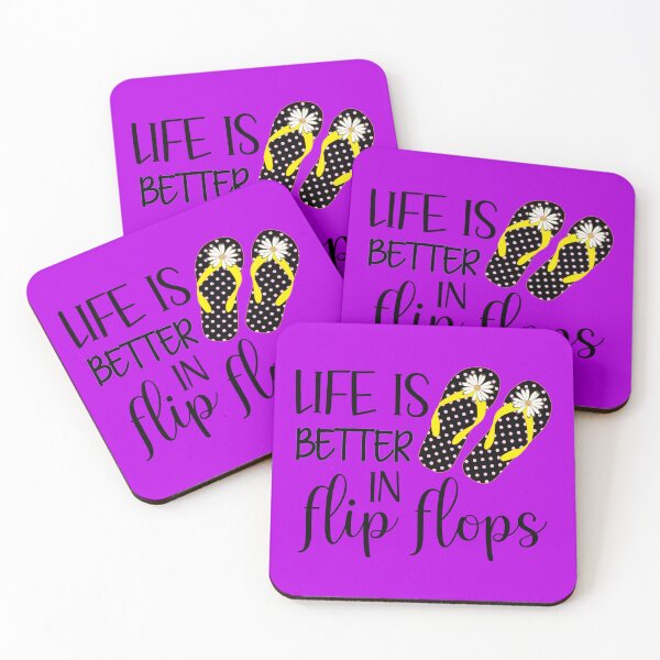 Item preview,  Life Is Better In Flip Flops, Summer Quote designed and sold by DesignHouse07.
