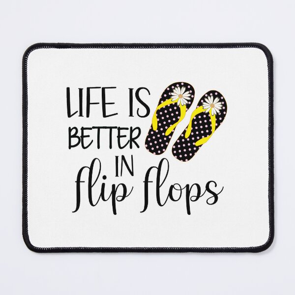 Item preview, Life Is Better In Flip Flops, Summer Quote designed and sold by DesignHouse07.