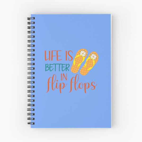 Item preview, Life Is Better In Flip Flops, Summer Quote, flip flops designed and sold by DesignHouse07.