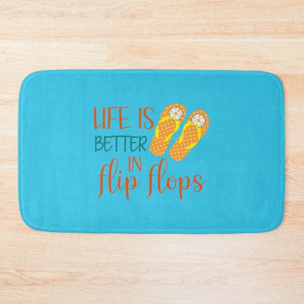 Item preview, Life Is Better In Flip Flops, Summer Quote, flip flops designed and sold by DesignHouse07.