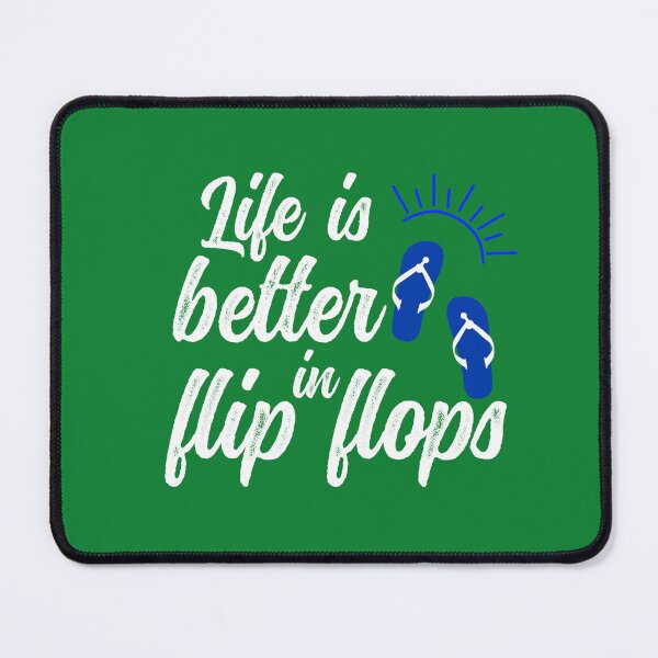 Item preview,  Life Is Better In Flip Flops, Beach Quote, Summer quote designed and sold by DesignHouse07.