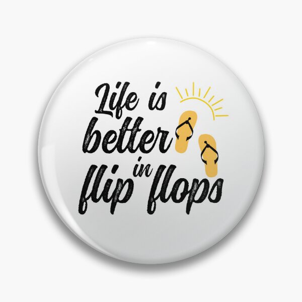 Item preview,  Life Is Better In Flip Flops, Beach Quote, Summer quote designed and sold by DesignHouse07.