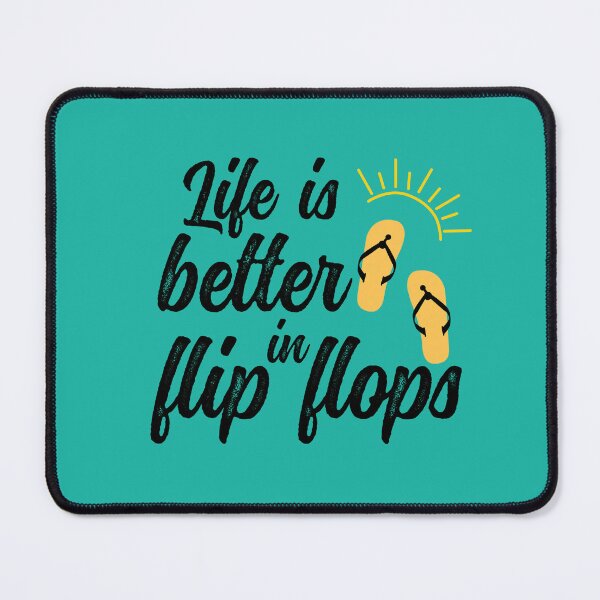 Item preview, Life Is Better In Flip Flops, Beach Quote, Summer quote designed and sold by DesignHouse07.
