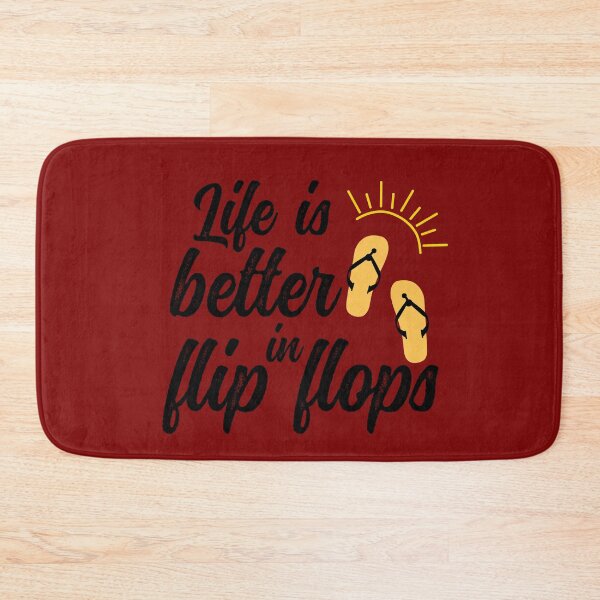 Item preview,  Life Is Better In Flip Flops, Beach Quote, Summer quote designed and sold by DesignHouse07.