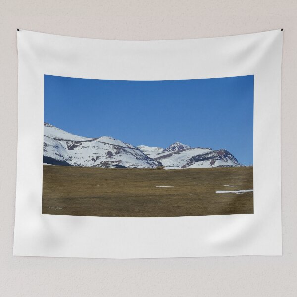 Item preview, Snow-Capped Mountain Range Under Clear Sky designed and sold by Vivar Photo.