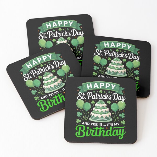 Item preview, Happy St Patricks Day And Yes It's My Birthday designed and sold by brynatshop.