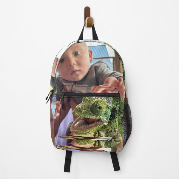 Item preview, Baby with Chameleon designed and sold by TrisaThyme.