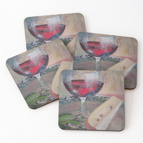 Item preview, Wine, cheese and pecans. designed and sold by iragrit.