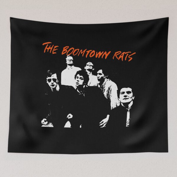 Item preview, Boomtown Rats Band Retro Music Art  designed and sold by JulieLins33.