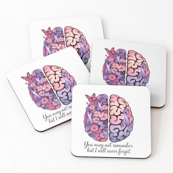 Item preview, Floral Brain I Will Never Forget Alzheimer's Awareness designed and sold by VENOM0RIOT.