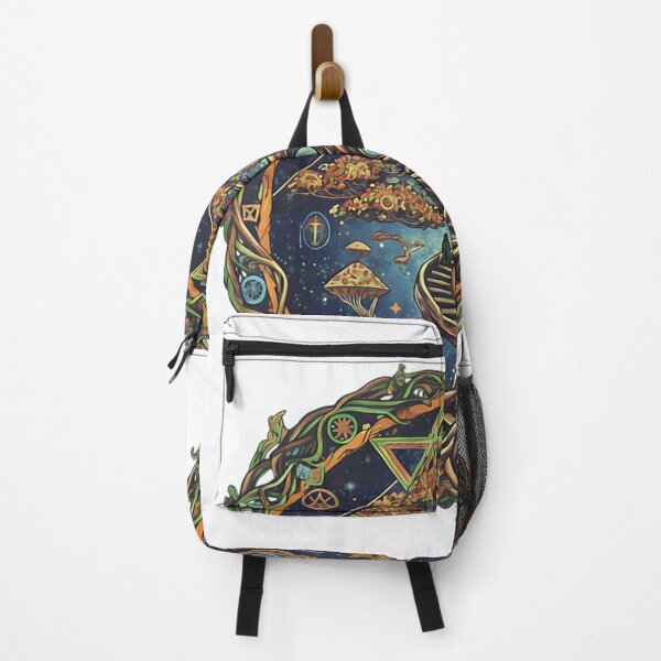 Item preview, Mystical Tree of Life, Trippy Psychedelic Stairway to Heaven Art Nouveau Design designed and sold by Serene woods.