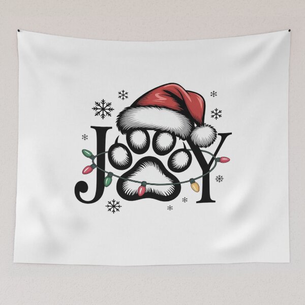 Item preview, Paws for Joy Pet Lover Christmas Graphic designed and sold by VladoZork.