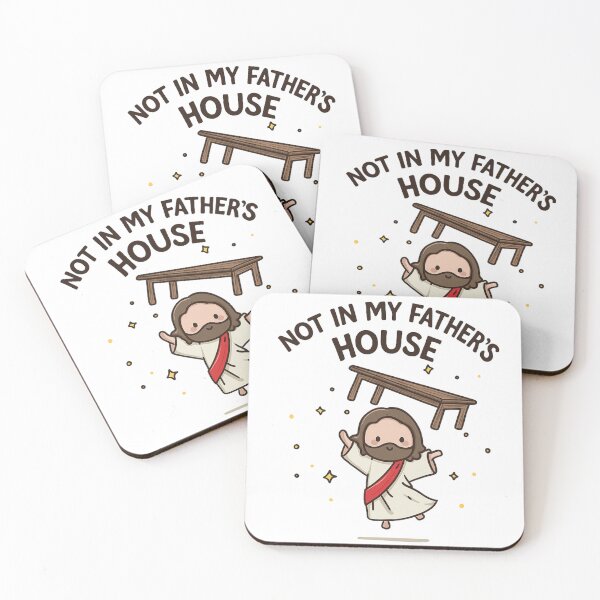 Item preview, Cute Pocket Chibi Jesus Christ Table Flip – Funny Christian Verses & Memes designed and sold by Blood Washed Apparel.