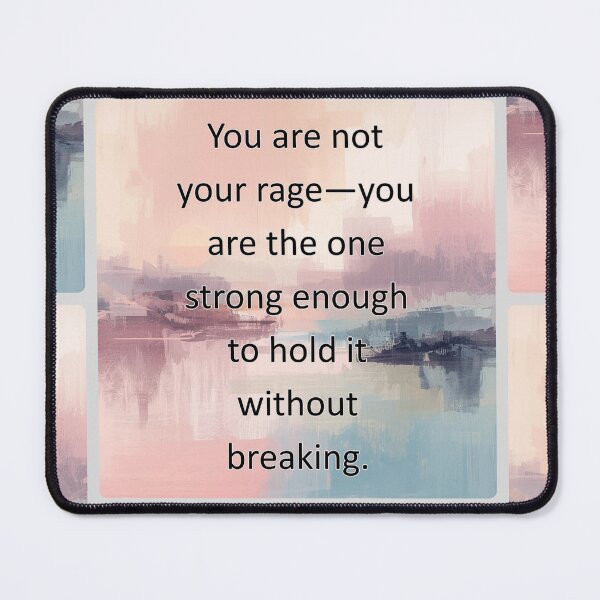 Item preview, You are not your rage... designed and sold by vagar.