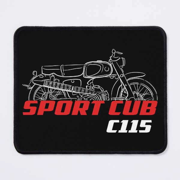 Item preview, Honda C115 Super Sports Cub 55 1961-1966 for bikers, Motorcycle designed and sold by ThrottleArts.