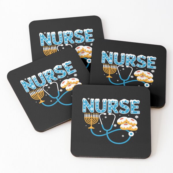Item preview, Hanukkah Nurse Chanukah Nursing Scrub Jewish designed and sold by brynatshop.