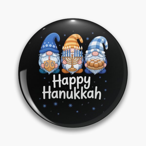 Item preview, Shalom Gnomes Jew Hanukkah Chanukah Jewish Holiday gnome designed and sold by brynatshop.