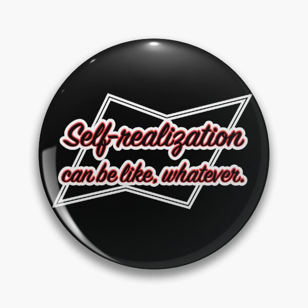 Item preview, Self-realization can be like whatever, black background designed and sold by mntimg.