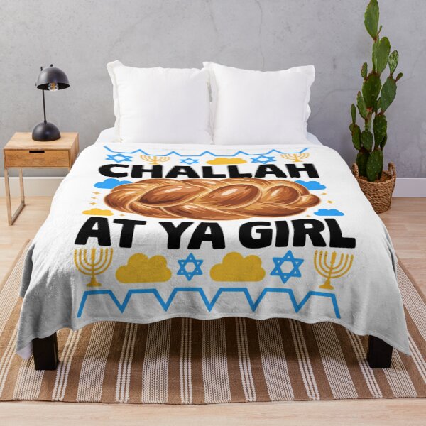 Item preview, Jewish Gift Hanukkah Challah At Ya Girl Funny Chanukah designed and sold by brynatshop.