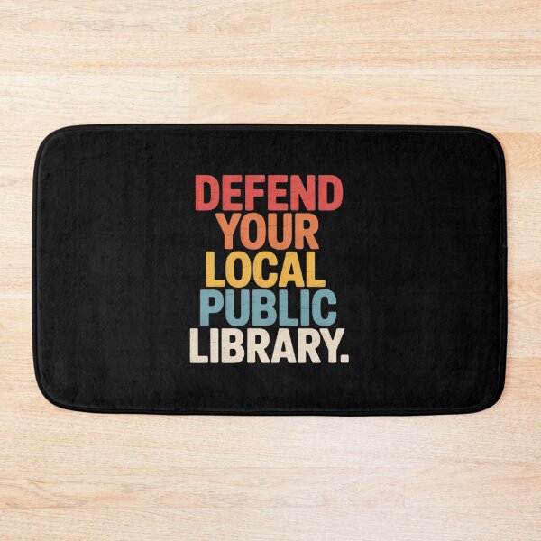 Item preview, Defend Your Local Public Library designed and sold by BiellaSar.