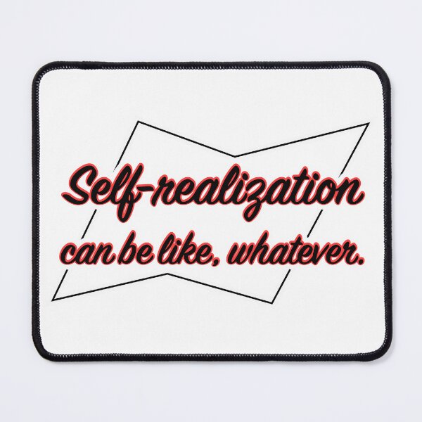 Item preview, Self-realization can be like whatever, plain background designed and sold by mntimg.