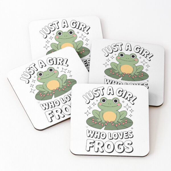 Item preview, Frog Just a Girl Who Loves Frogs designed and sold by VENOM0RIOT.