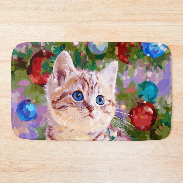 Item preview, Cute Festive Cat designed and sold by scicilysimonee.
