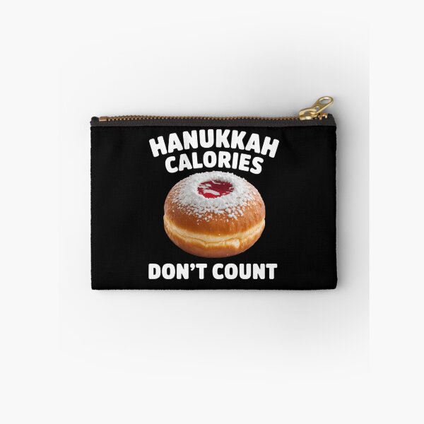 Item preview, Hanukkah Calories Don't Count Funny Latkes Jewish Sufganiyah designed and sold by brynatshop.
