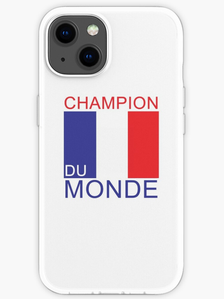 Oops multipurpose Decompose Coque iPhone « Champion du Monde », par GaleriedeMarie | Redbubble