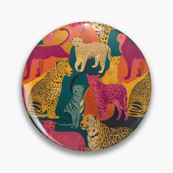 Item preview, Retro Safari Leopard Print Pattern designed and sold by chi3-jp.