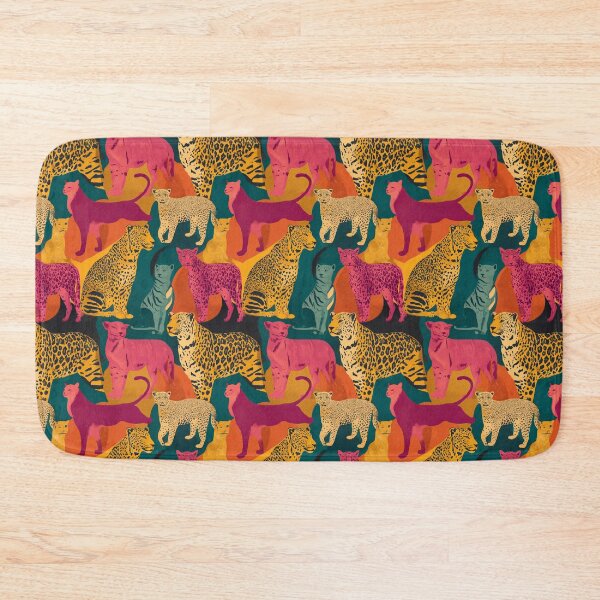 Item preview, Retro Safari Leopard Print Pattern designed and sold by chi3-jp.