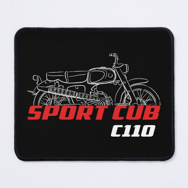 Item preview, Honda C110 Super Sports Cub 50 1960-1969 for bikers, Motorcycle designed and sold by ThrottleArts.