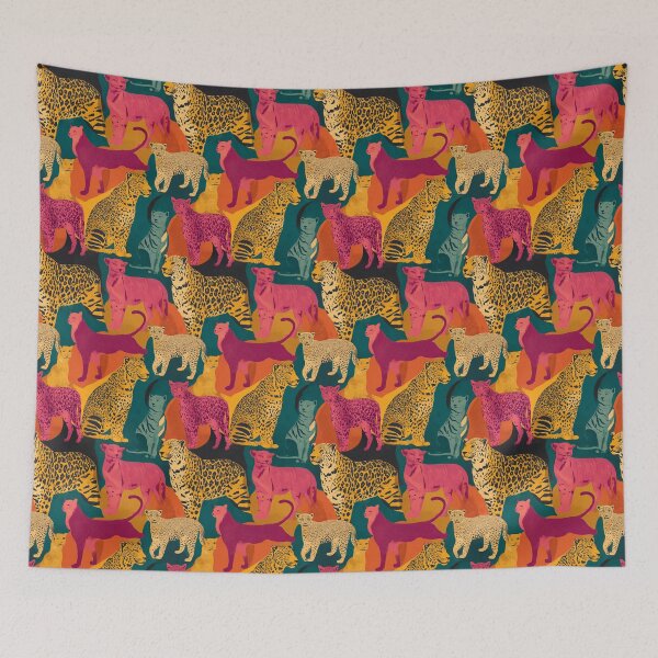 Item preview, Retro Safari Leopard Print Pattern designed and sold by chi3-jp.