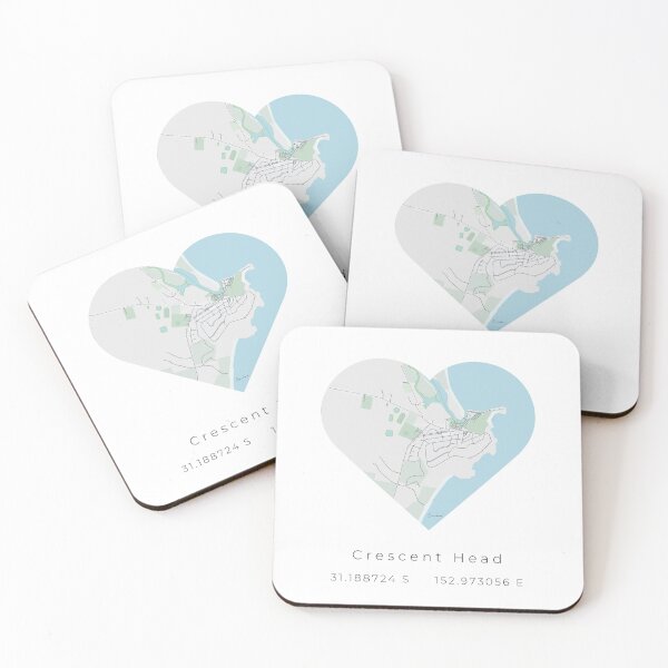 Item preview, Crescent Head Heart Map designed and sold by Sandra McArthur.