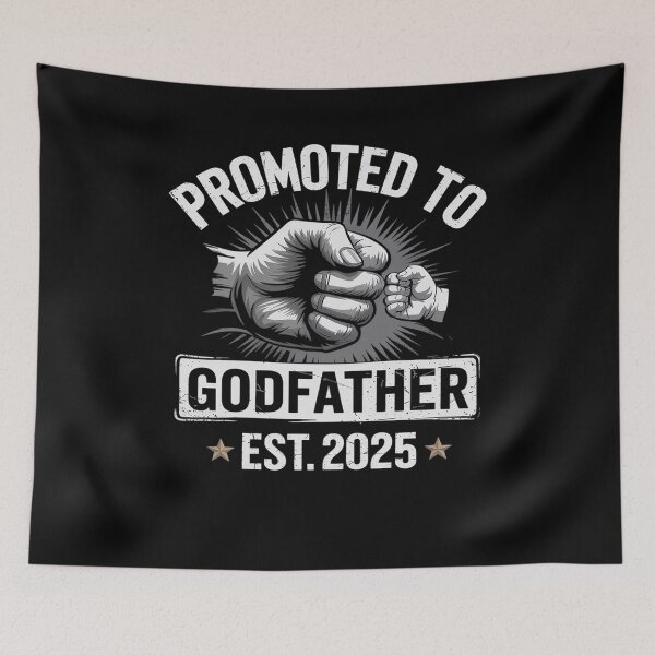 Item preview, Promoted To Godfather Est 2025 Pregnancy Announcement designed and sold by AmparoBoyle.