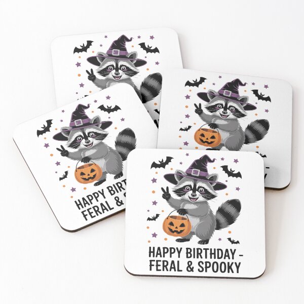 Item preview, Feral & Spooky Creepy Raccoon Feral & Spooky Hallowen designed and sold by VENOM0RIOT.