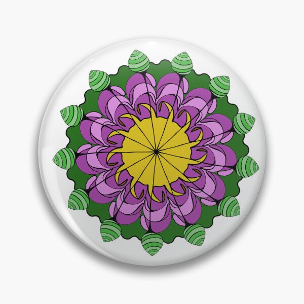 Item preview, Coloring page mandala outline drawing for art therapy and meditation. Circular ornament designed and sold by nongsao4.