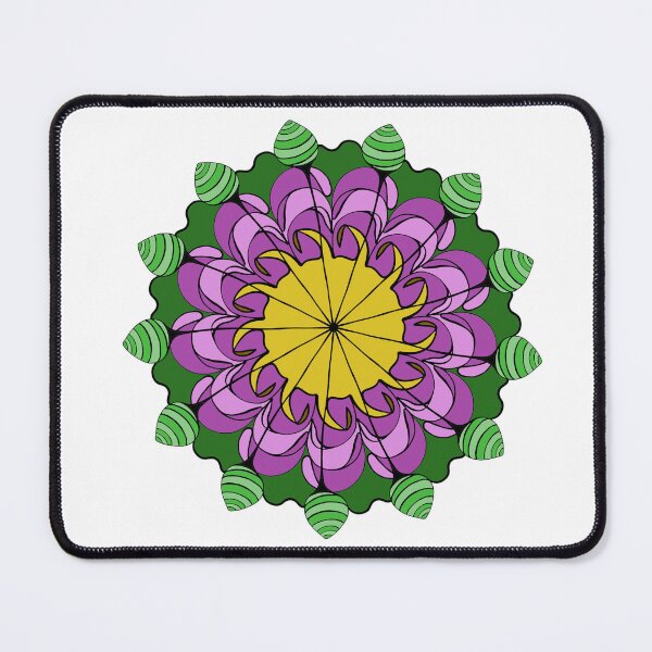 Item preview, Coloring page mandala outline drawing for art therapy and meditation. Circular ornament designed and sold by nongsao4.