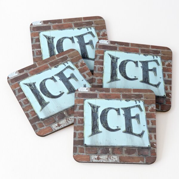 Item preview, Antique Ice Sign, Maldon, Victoria designed and sold by SculleryDaysVtg.