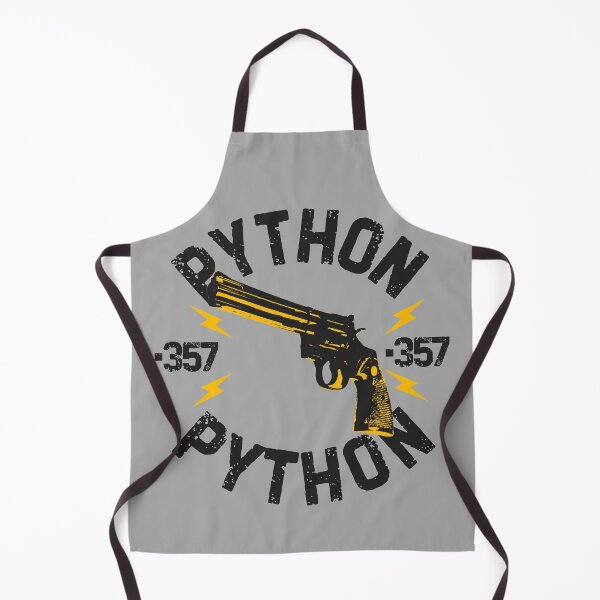 Item preview, 357 Magnum Python Biker Style | Yellow and Black designed and sold by UNK-Fatigues.