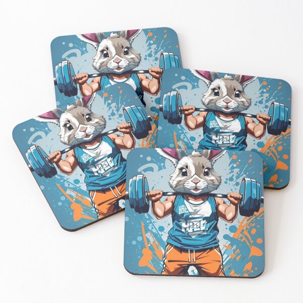 Item preview, Rabbit lifting Weight  designed and sold by fineetwork.