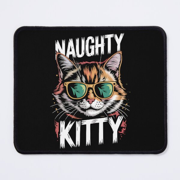 Item preview, Naughty Kitty – Cool Feline Lover Design designed and sold by Taans-Creation.