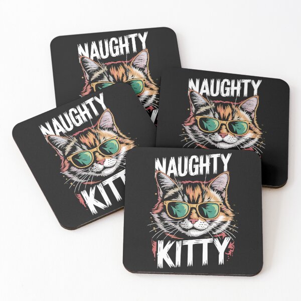 Item preview, Naughty Kitty – Cool Feline Lover Design designed and sold by Taans-Creation.
