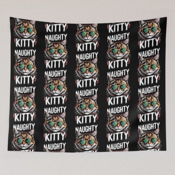 Item preview, Naughty Kitty – Cool Feline Lover Design designed and sold by Taans-Creation.