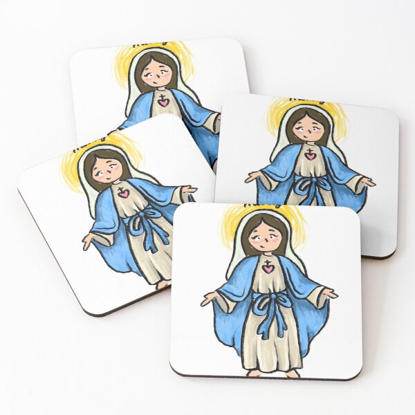 Item preview, Little Saint- Mother Mary designed and sold by MAKdoodle2071.