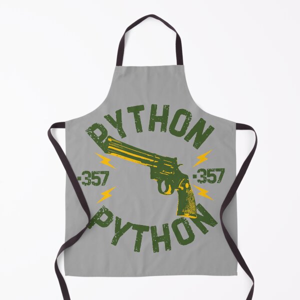 Item preview, 357 Magnum Python Biker Style | Yellow and Green designed and sold by UNK-Fatigues.