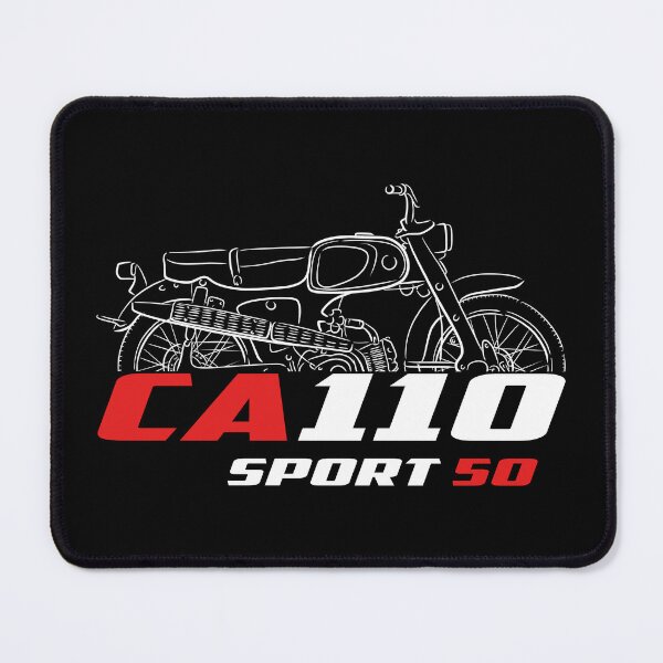 Item preview, Honda CA110 Super Sports Cub 50 1962-1969 for bikers, Motorcycle designed and sold by ThrottleArts.