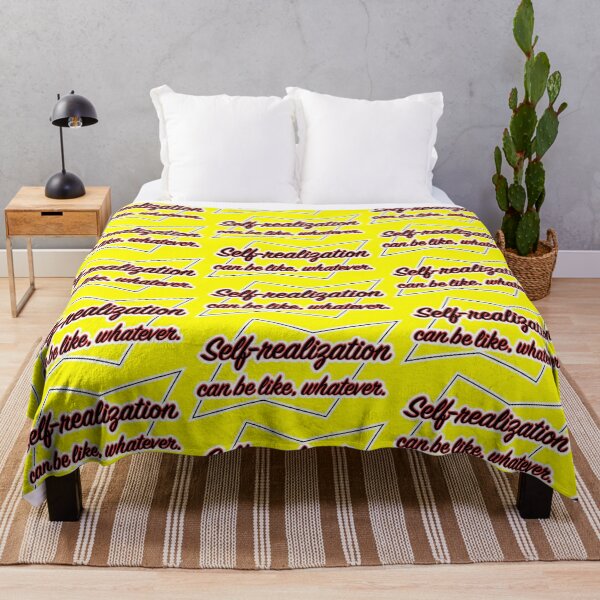 Item preview, Self-realization can be like whatever, yellow background designed and sold by mntimg.